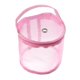 thumbnail image 1 of Bolsa para guardar hilo de lana y ganchillo, con asa de nailon y malla (rosa), 1 of 5
