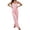Light Pink, variant on WHEANG Pajamas for Women Set Heart Polka Dot Lace Trim Cami Top & Long Pants Pajama Set 2 PC Soft Lace Sleepwear Loose Fit Womens Pajama Sets for Nightwear Daily Lounge Home Size L Red
