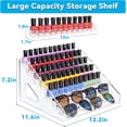 thumbnail image 2 of Organizador de esmaltes de uñas Pero Pero, estante acrílico transparente, 2 of 6