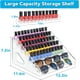 thumbnail image 2 of Organizador de esmaltes de uñas Pero Pero, estante acrílico transparente, 2 of 6