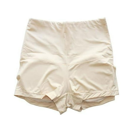 High Waist Padded Panty with Removable Pads  2XL - Beige