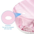 thumbnail image 4 of Unique Bargains 5Pcs Satin Fabric Drink Cover Scrunchie for Alcohol Protection Party, Pink, 4 of 5