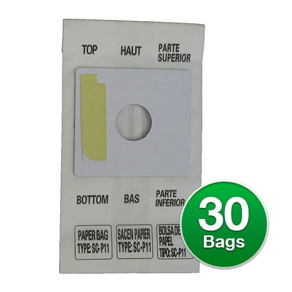 EnviroCare Replacement for Sanyo 201 / Type SC-P11 Vacuum Bags - 3 Pack