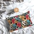 thumbnail image 5 of Pofeuu Different Cats 1 Print Polyester Microfiber Plush Pillowcases, Super Soft and Cozy Pillow Case Covers with Envelop Closure（Pillow core not included）-14"x20", 5 of 6