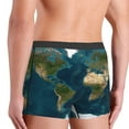 thumbnail image 4 of KLL World Map Men's Cotton Boxer Briefs Underwear-Medium, 4 of 7