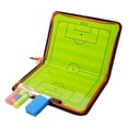 thumbnail image 2 of Tableros de marcadores Tablero de organización de fútbol con cremallera Tablero táctico de fútbol con cremallera magnética Tablero táctico de entrenador con imanes P, 2 of 4
