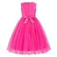 thumbnail image 3 of Uhnice Sequin Sleeveless Tulle Mesh Flower Girl Party Dress (Rose, 4 Years/120), 3 of 7