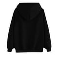 thumbnail image 4 of PNTUTB Women's Print Casual Winter Warm Hoodie Pullover Long Sleeved Comfortable Basic Sweatshirt, 4 of 6