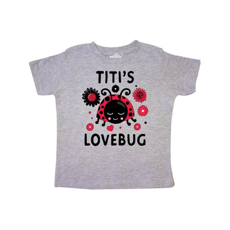 

Inktastic Valentine s Day Titi s Lovebug Gift Toddler Boy or Toddler Girl T-Shirt