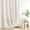 Beige, variant on Dznils Boho Tassel Shower Curtain with Hooks, Farmhouse Thick Cloth Linen Fabric Bathroom Curtain, Beige, 72" x 72"