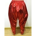 thumbnail image 6 of Youmylove Kids Girls Boys Metallic Harem Dance Pants Loose Fit Modern Hop Street Dancewear Stylish Trousers, 6 of 6