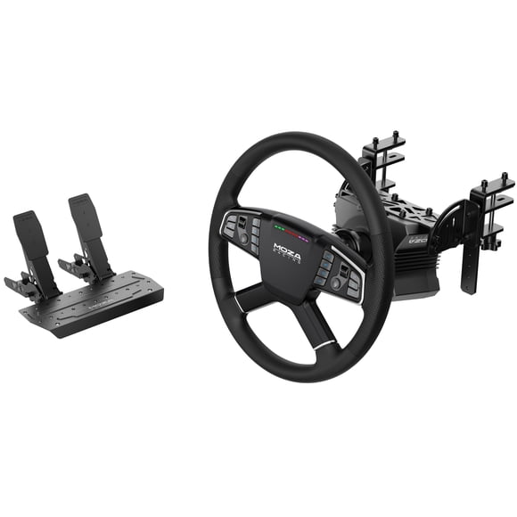 Kit Simulador de Carreras MOZA R5 5.5Nm Volante de 400 mm