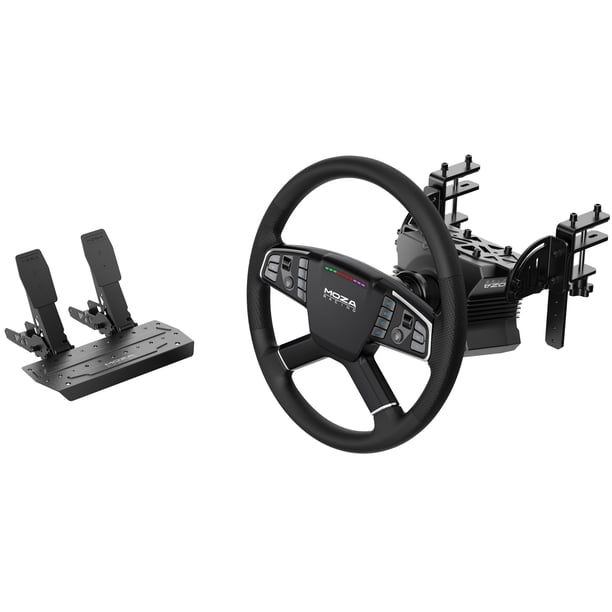 Kit Simulador de Carreras MOZA R5 5.5Nm Volante de 400 mm