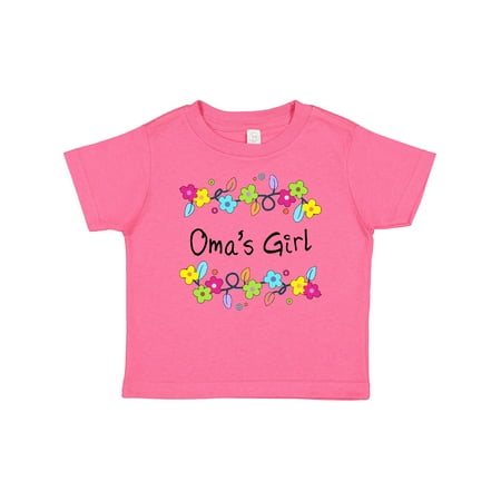 

Inktastic Omas Girl- Bright Flowers Gift Baby Girl T-Shirt