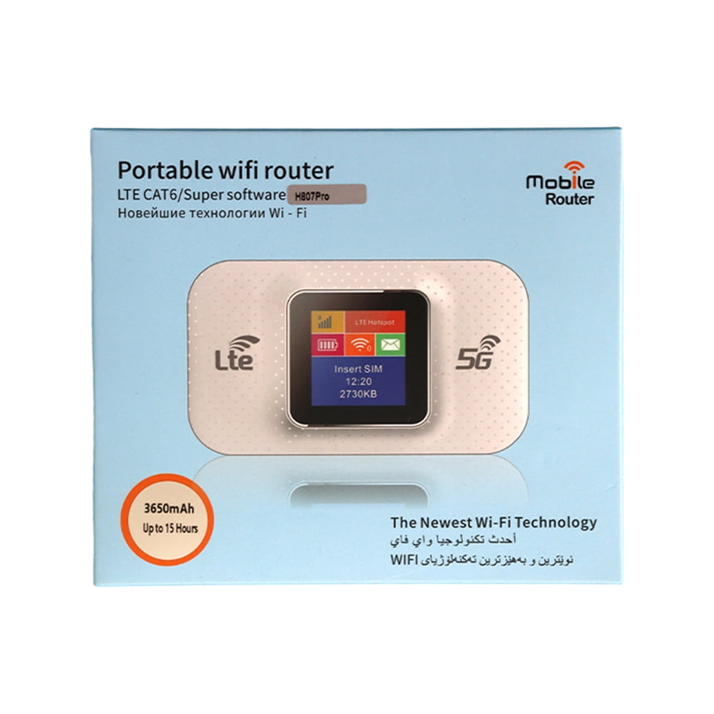 Router 4G Lte WIFI Router Móvil 150Mbps Ranura Para Tarjeta Sim 3650mAh ...