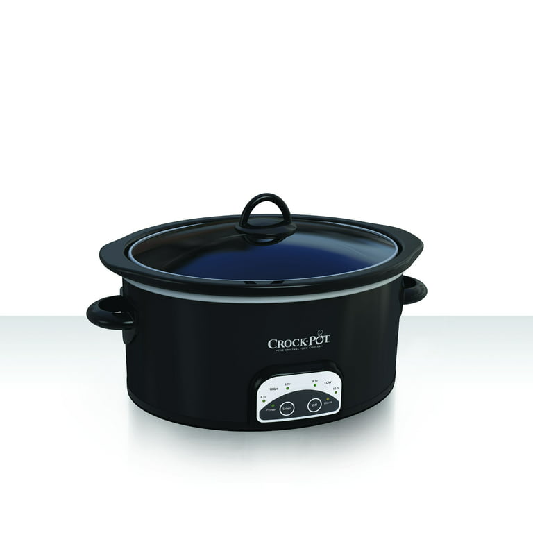 Crock-Pot SCCPVP400 Smart-Pot 4-Quart Digital Slow Cooker, White