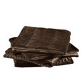 thumbnail image 3 of Home Soft Things Pleated Velvet 4 Piece Throw Pillow Cover Set - Carafe - 20" x 20", 3 of 3