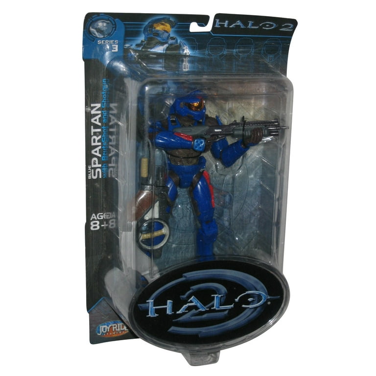 Halo 2 Blue Spartan Joyride Studios Series 3 Action Figure