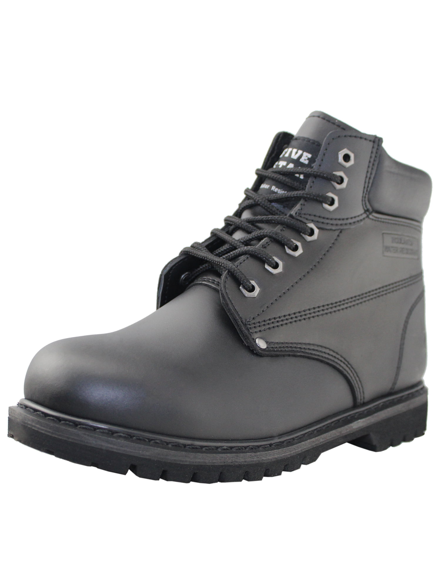 Ownshoe Men's Black Work Boots Insulted 