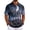 13# Blue, variant on Halloween Polo Shirts for Men Button Down Pumpkin Skull Print Short Sleeve T Shirts Breathable Vintage Hawaiian Beach T-Shirts Red 3XL