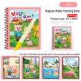 thumbnail image 1 of Alician Magic Water Drawing Book For Toddlers Reusable Water Coloring Doodle Activity Books Gift For Girls Boys, 1 of 9
