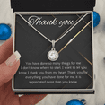 thumbnail image 2 of Thank You Necklace, Thank You Gift, appreciation Gift, Gratitude Gift, Thank You Jewelry, Double Circle Necklace, Gift for Teacher, Nurse, Thanks Gift, 2 of 6