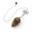 Tiger eye, variant on 5pcs Quartz Drop Faceted Gem Pendulum Pendant Energy Chakra Reiki Healing Amulet-Mix color