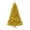 Champagne Gold, variant on Costway 7.5Ft Hinged Unlit Artificial Silver Tinsel Christmas Tree Holiday w/Metal Stand