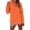 9# Orange, variant on V Neck Pullover Hoodie Womens Fall V Lightweight Soft Long Sleeve Drawstring Sweatshirt with Pocket 2026 Daily Tops Light Blue S