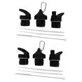 thumbnail image 1 of Lot de 6 Couvercles pour Hydro Flask, Embout Standard, Comprend Couvercle à Paille, Valve de Morsure et Couvercle à Rotation, 1 of 5