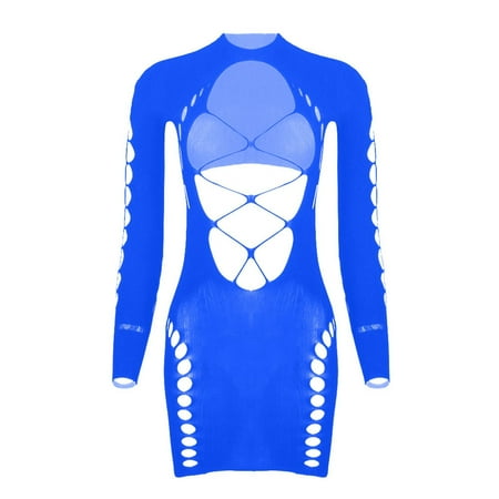 LARUYEKO Ladies Sexy Fishing Net Solid Color Fashion Personality Dress Bridal Bustier Sexy Leopard Lingerie for Women Lingerie for Women Set plus Romper Lingerie Sexy Lingerie for Women and Sparkly