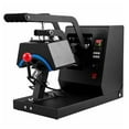 thumbnail image 6 of Hat Heat Press 4-in-1, Cap Heat Press Machine 6x3", LCD Digital Timer Temp Control, 4 Curved Heating Elements for Hats, Sublimation Transfers, 6 of 9
