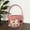 Pink, variant on Easter Basket, Easter Baskets with Handle, Empty Bunny Egg Basket, Easter Baskets Easter gifts basket Personalized, 8", Purple