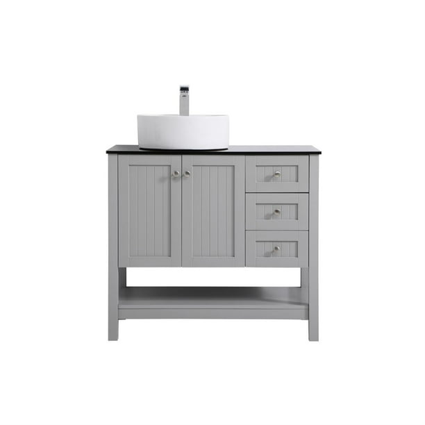 36 Inch Vessel Sink Bathroom Vanity In Gray Com 36 Inch Vessel Sink Bathroom Vanity In, Bathroom Vanity With Vessel Sink 36 Inch