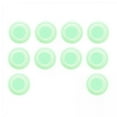thumbnail image 1 of Paquete de 2-4 10 Uds. Junta anticolisión para puerta de coche engrosamiento para camión de automóvil 2 piezas, 1 of 8