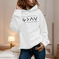 thumbnail image 2 of Women Blouses Womens Hoodie Tunic Sweatshirt Ladies Zip Sweater Hooded Sweatshirt plus Half Hoodies for Women Thin Womens Hoodie Extra Large Sweatshirts Plain Hoodies Thin Full Zip Petite White XL, 2 of 5