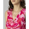 thumbnail image 6 of Moomaya Womens Printed Sleeveless Maxi Dress, V-Neck Party wear, Flared Resort Dress, 6 of 7