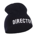thumbnail image 5 of Director Embroidered Short Beanie - Navy OSFM, 5 of 5