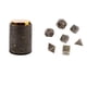 thumbnail image 1 of Dados Poliédricos de Taza de Dados Hugo Juego de mesa de dados poliédricos 7 Piezas Cobre, 1 of 5