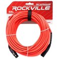 thumbnail image 5 of 2 Rockville 50' Female to Male REAN XLR Mic Cable 100% Copper (Red and Blue), 5 of 5