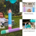 thumbnail image 4 of KAKOWELY 4pcs Inflatable Pencil Balloon School Decorations Large Blowing-Up Pencil Prop Back To School Party Layout Prop Kids Birthday Party Pencil Balloons, 4 of 5