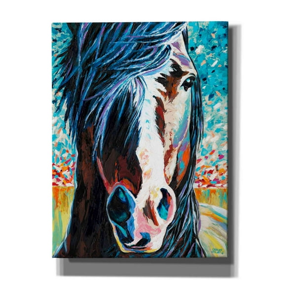 Epic Graffiti 'Wild at Heart I' by Carolee Vitaletti Canvas Wall Art, 18"x26"