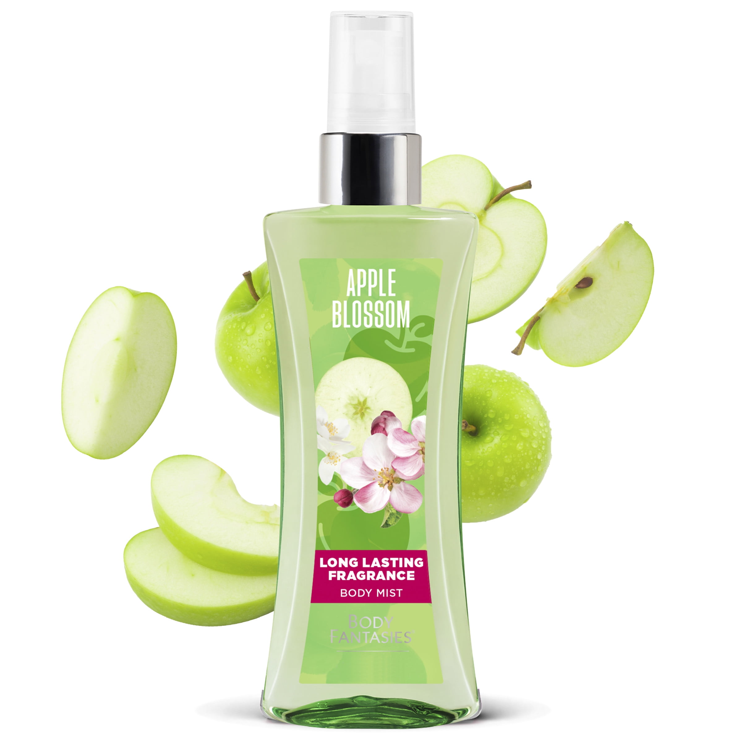 Body Fantasies Apple Blossom Body Spray for Women, 3.2 fl oz