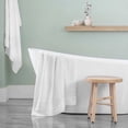 thumbnail image 3 of Purely Indulgent 100% Hygrocotton Bath Towels White - 2 Pack, 3 of 3