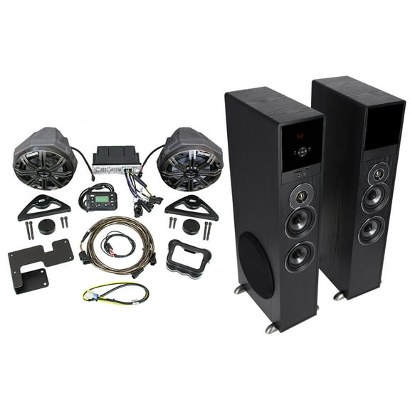 Bluetooth Receiver for 2015-18 Can-Am SPYDER F3 Kicker Speakers Home Theater