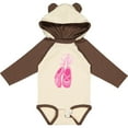 thumbnail image 3 of Inktastic Ballet Shoes, Ballet Slippers, Ballet Dance, Pink Girls Long Sleeve Baby Bodysuit, 3 of 5