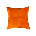 thumbnail image 4 of Natural Torino Quattro Cowhide Pillow | Navy | 18"x18", 4 of 4