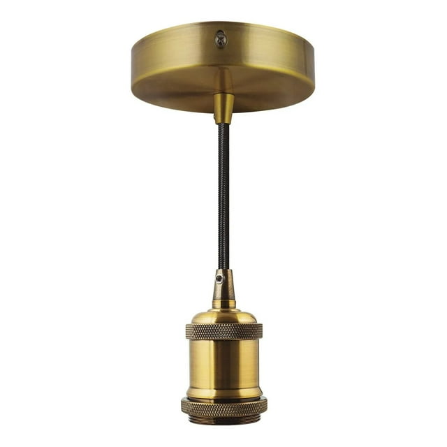 Lampara Colgante Lisboa Aksi Bronce Marron Brillante Aksi Luminario colgante bronce