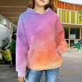 thumbnail image 4 of Mercatoo Girls Boys Hoodies Cute ??2k Tie Dye Print Sweatshirt Casual Comfy Soft Long Sleeve Pullover Toddler Fall Winter Warm Clothes, 4 of 7