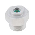 thumbnail image 1 of Adaptador de conversión de cabeza de tanque de Entrada de botella Tipo de tornillo Válvula BBQ Plata kusrkot Adaptador de llenado de gas de la estufa, 1 of 8